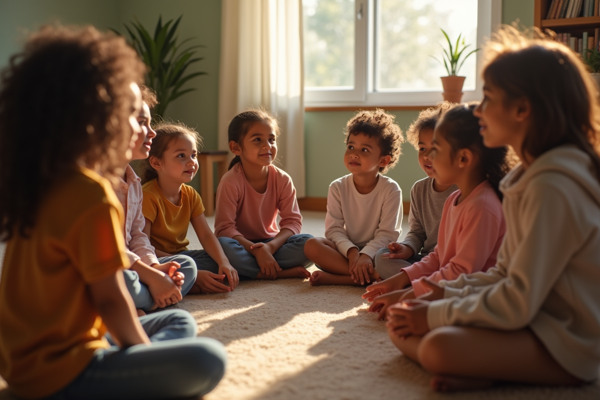 enfants sourires