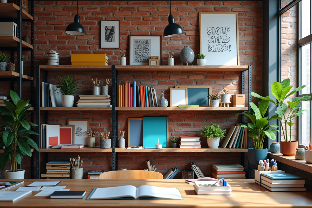 étagère bureau